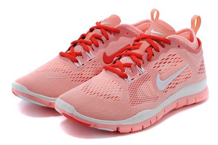 Nike Free 5.0 V2 femme france beau basket blanc rose clair le plus populaire